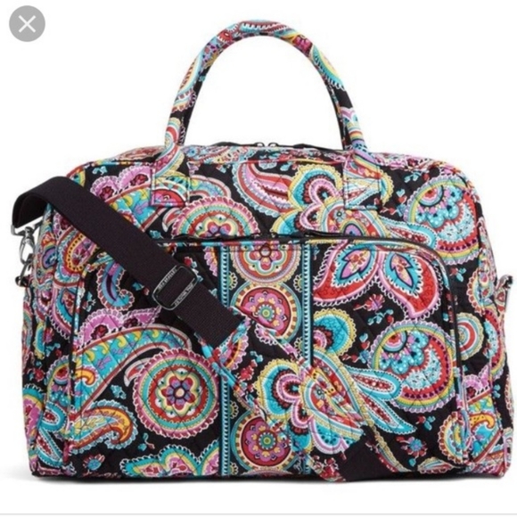 Vera bradley parisian paisley weekender Clearance